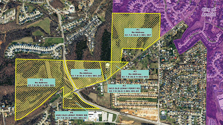 Arnold seeks to annex land southwest of city